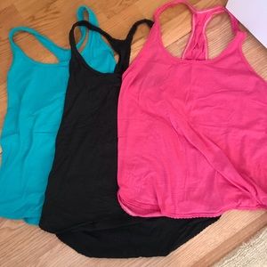 Lululemon 3-Pack of Tanks